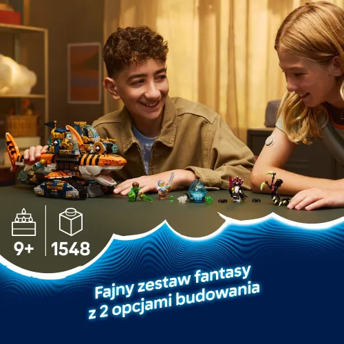 LEGO 71515 DREAMZzz Rekinoczołg tygrysi