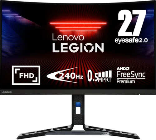 Monitor Lenovo Legion R27fc-30 (67B6GAC1EU) 27" Full HD VA 240Hz 0,5ms MPRT Zakrzywiony Gamingowy