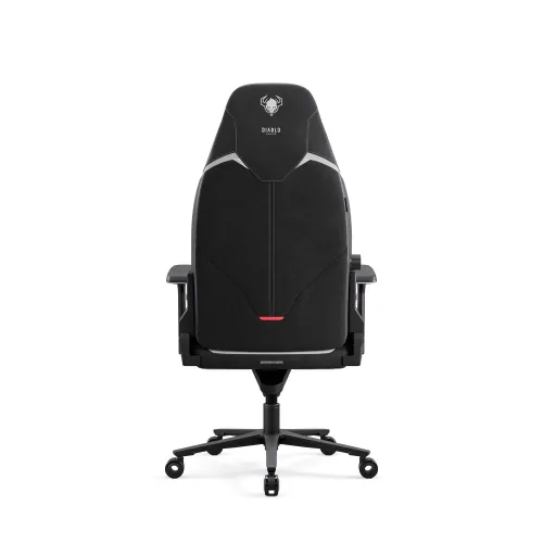 Fotel Diablo Chairs X.Eye Prime, Normal Size, Burned Black Gamingowy do 140kg Czarny