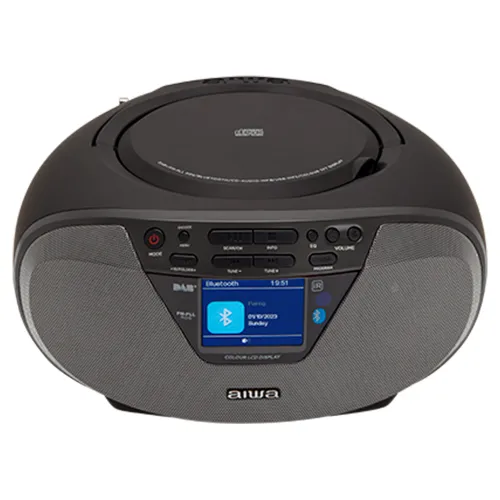 Radioodtwarzacz Aiwa Boombox BBTU-500DAB/BK Bluetooth DAB+ Czarny