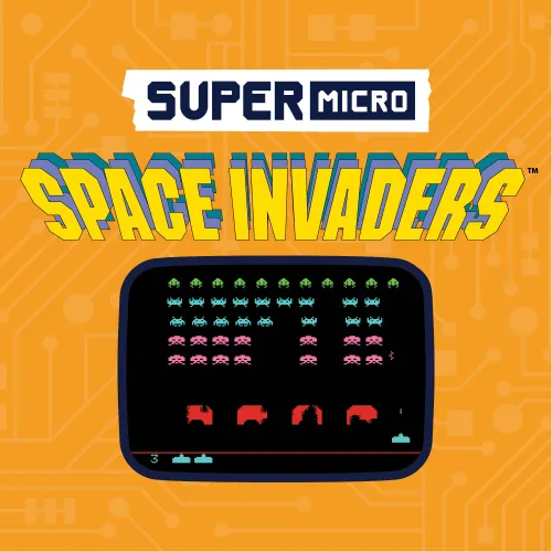 Konsola EVERCADE Super Micro - Space Invaders
