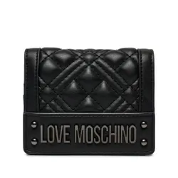 Маленький женский кошелек LOVE MOSCHINO Jc5601pp1ila000a Nero