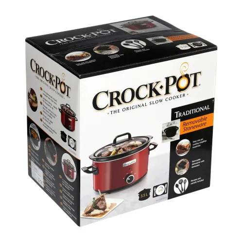 Wolnowar Crockpot SCV400RD-050 210W 3,5l