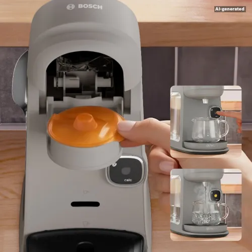 Ekspres BOSCH Tassimo Harmony Plus TAS177B Szary