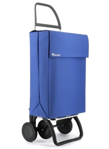 Wózek na zakupy z 4 kołami Rolser Jean LN - blue