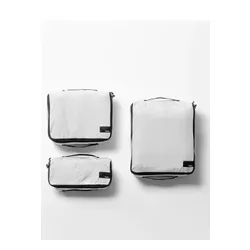Organizery podróżne Matador Packing Cube Set 3-Pack - arctic white