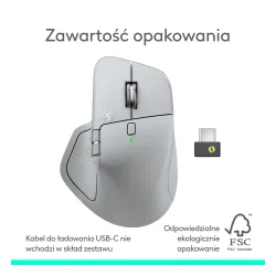 Myszka Logitech MX Master 4 Biały
