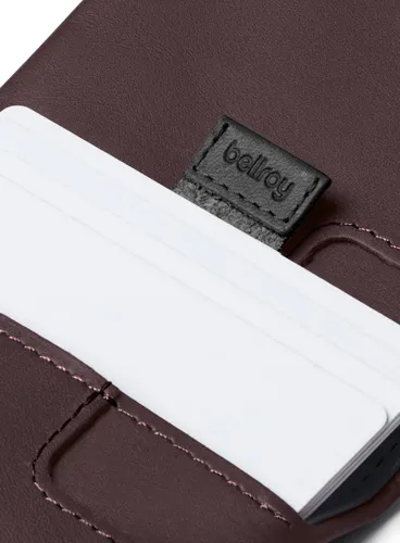 Portfel skórzany Bellroy Slim Sleeve - deep plum