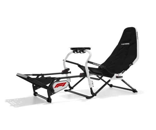 Fotel Playseat® Challenge DD F1 Edition FO.00336 Wyścigowy do 163kg Tkanina Czarno-biały
