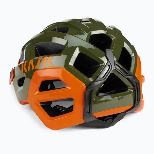 Kask rowerowy KASK Rex zielono-pomarańczowy CHE00038.266