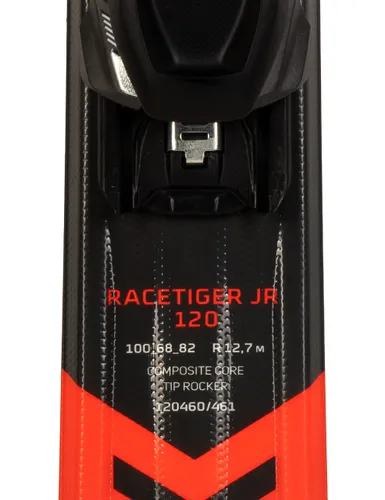 Narty dziecięce VOLKL RACETIGER Jr + Marker VMOTION 4.5 Jr z GRIP WALK 2022 - Długość (cm) - 100