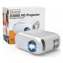 Projektor ZENWIRE Mini D300S (1280 x 720), 100 ANSI lumen, Wi-Fi