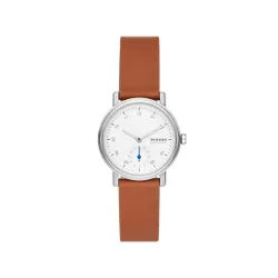 Skagen Kuppel Lille Skw3103 Gümüş / Kahverengi Saatler