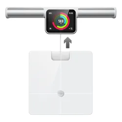 Waga łazienkowa WEBBER Siena PS636 Biały