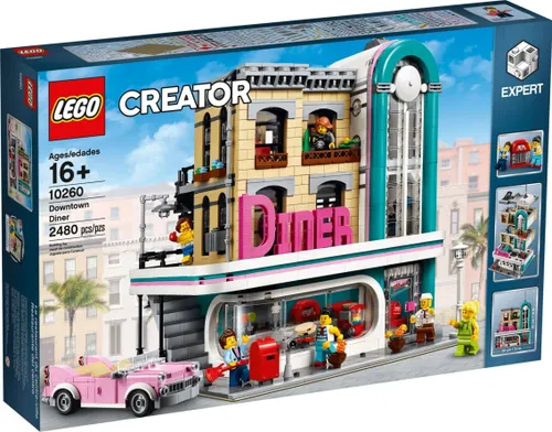 Конструктор Lego Creator Expert Downtown Diner (10260)