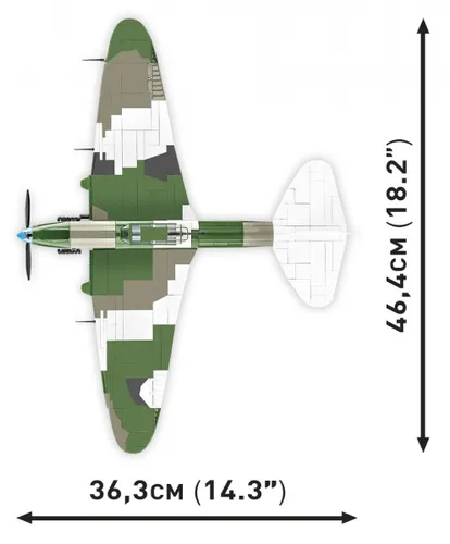 Конструктор COBI Historical Collection WWII Ilyushin IL-2 1943 643 шт.