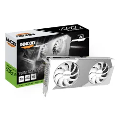 Karta graficzna Inno3D GeForce RTX 5060 Twin X2 OC White 16GB GDDR7 128bit DLSS 4