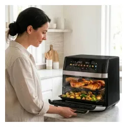 Air fryer Tesla AirCook DualZone Q787 XXL Deluxe 2200W 14l