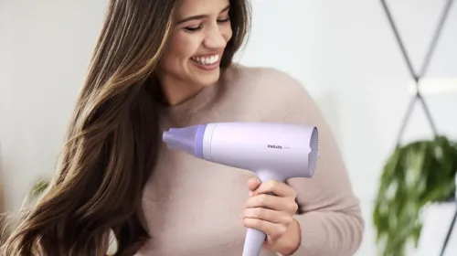 Suszarka do włosów Philips Seria 3000 ThermoProtect BHD341/10 Zimny nawiew 2100W 2 prędkości 3 temperatury