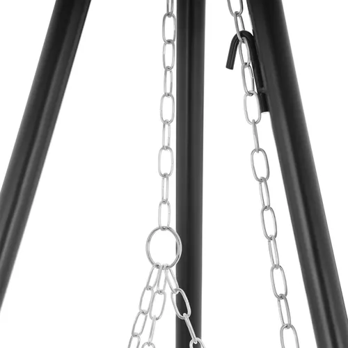 Palenisko trójnóg duży grill ogniskowy ogrodowy wiszący 2w1