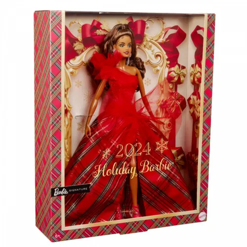 Mattel Lalka Barbie Holiday brunetka