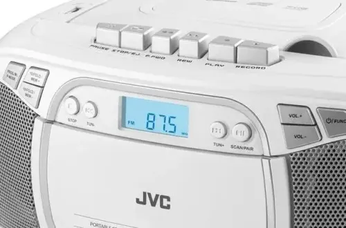 Radiomagnetofon JVC RC-E451W Bluetooth Biały