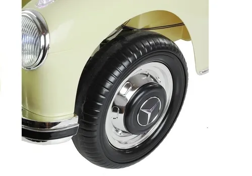 Auto Na Akumulator Dla Dziecka Retro Mercedes 300S Eva LED Pilot Skóra MP3