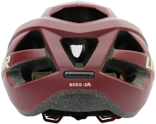 Kask rowerowy LIMAR Berg-Em Czerwony MTB (rozmiar M)