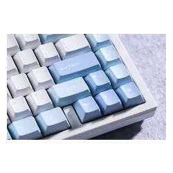 Klawiatura gamingowa Mchose G75 Cabbage Tofu Switch V2 bezprzewodowa mechaniczna podświetlana niebieski