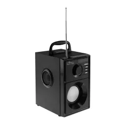 Głośnik Bluetooth Media-Tech BOOMBOX SILVER MT3179 15W Radio FM Czarny