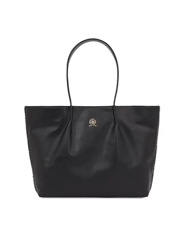 Сумка Tommy Hilfiger Crest Leather Tote Handbag AW0AW15230