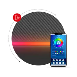 Biurko gamingowe HUZARO Hero 6.0 RGB Czarny