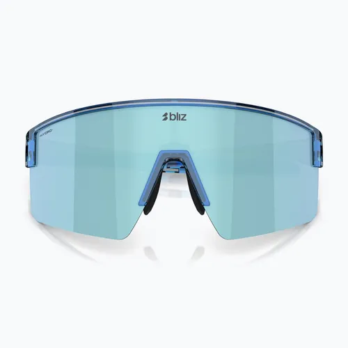 Okulary przeciwsłoneczne Bliz P004 transparent blue/smoke ice blue multi