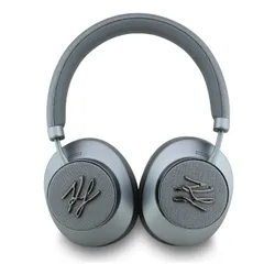 Słuchawki nauszne KARL LAGERFELD Grained Initials Bluetooth ANC Szary