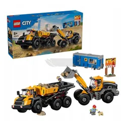 LEGO City 60494 Wywrotka i ładowarka czołowa, zestaw klocków 8+