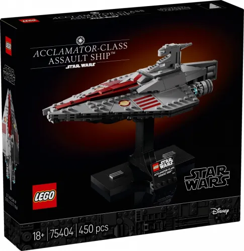 LEGO Star Wars bricks 75404 Штурмовой крейсер Acclamator