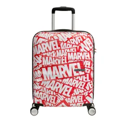 Walizka kabinowa American Tourister Wavebreaker - Marvel logo