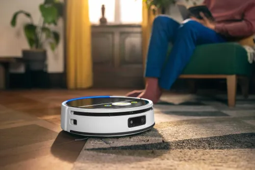 Robot sprzątający Karcher RVF 7 Comfort 1.269-690.0 Funkcja mopowania Stacja oczyszczająca Tworzenie mapy pomieszczenia 82dB Funkcje AI