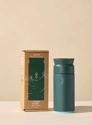 Kubek termiczny Ocean Bottle Brew Flask 0,35 l - forest green