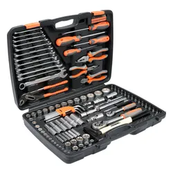 Zestaw narzędzi STHOR 58690 (122 elementy)