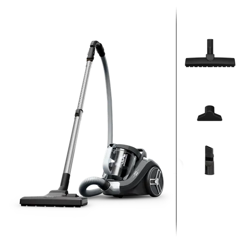 Tefal Compact Power XXL Total Clean, odkurzacz bezworkowy, 900 W, filtracja, 2,5 l