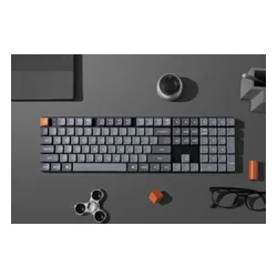 Klawiatura mechaniczna Keychron K5 Max RGB Gateron Red Szary