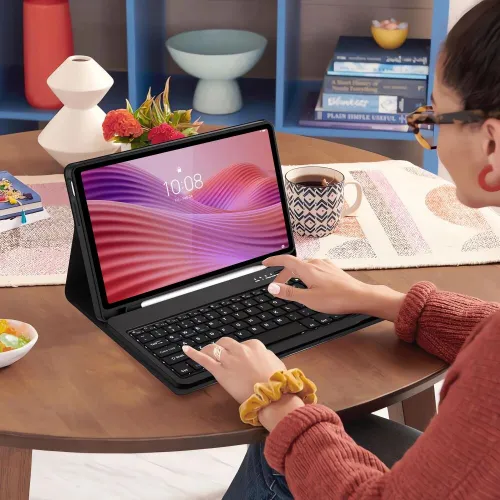Etui na Lenovo Tab 10.1 TB-311 TECH-PROTECT SC Pen + Klawiatura Czarny