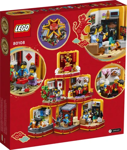 LEGO 80108 Okolicznościowe - Nowy Rok Księżycowy - tradycje