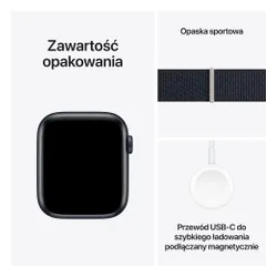 Apple Watch SE GPS 44 мм алюминиевый Север / Север Спортивный ремешок