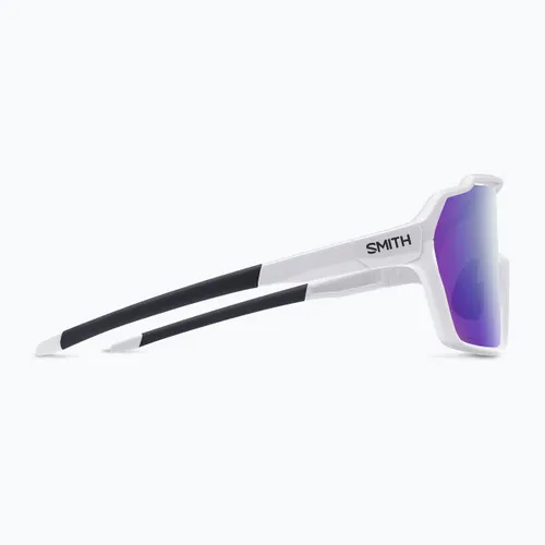 Okulary przeciwsłoneczne Smith Shift XL MAG white/chromapop violet mirror/clear