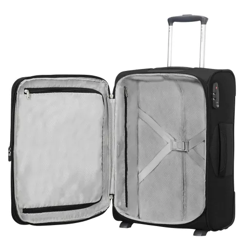 Walizka kabinowa poszerzana Samsonite Dynamore - black