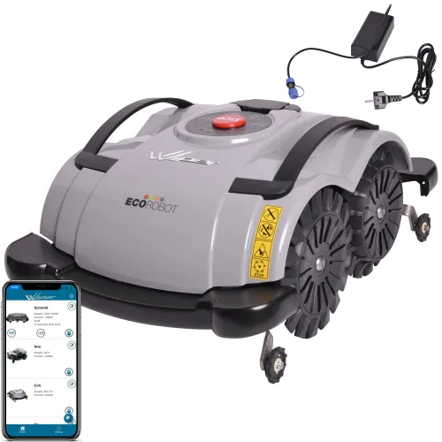 Robot koszący WIPER Blitz XH4 Grigio V20 sterowanie Bluetooth