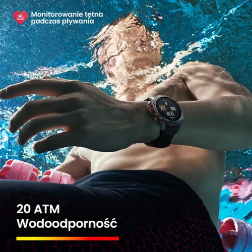 Smartwatch AMAZFIT Falcon Tytanowy