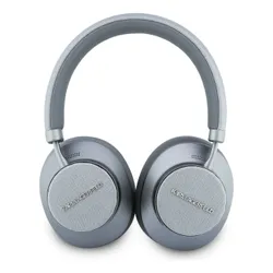 Słuchawki nauszne KARL LAGERFELD Saffiano Elongated Bluetooth ANC Szary